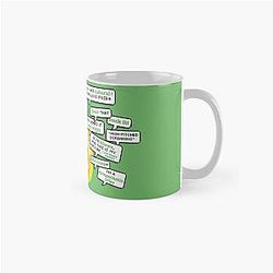Iconic Psych Quotes featuring a Pineapple Classic Mug