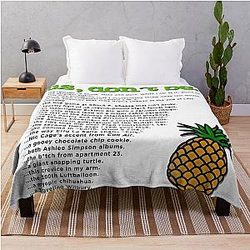 Psych - Gus, Don't Fade Away Throw Blanket