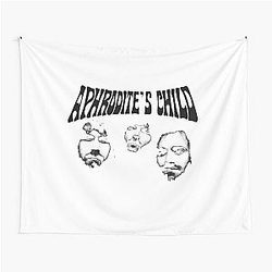 Aphrodita's Child Amazing Greek Psychedelic Rock Design Tapestry