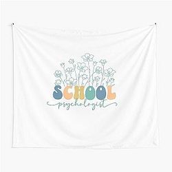 School Psychologist Gift Idea for School Psychologists Back to School Tapestry