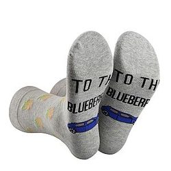 Pairs TV Show Inspired Gift To Blueberry Socks Psych TV Show Gift Fans