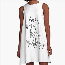 Psych - A-Line Dress
