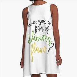 Psych - A-Line Dress