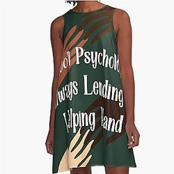 School Psychologist A-Line Dress