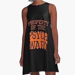 Psych Ward Prison A-Line Dress