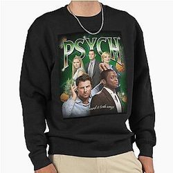 Psych Vintage T-shirt Pullover Sweatshirt