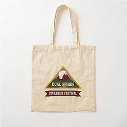 Psych - Dual Spires Cotton Tote Bag
