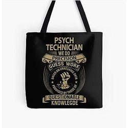 Psych Technician All Print Tote Bag