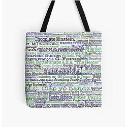 Psych nicknames Burton Guster All Over Print Tote Bag