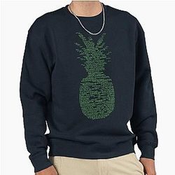Psych Pineapple Nickname Pullover Sweatshirt