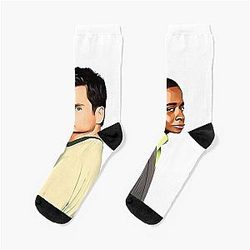Shawn and Gus - Psych Socks