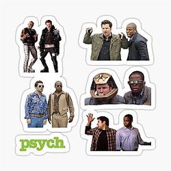 Psych Sticker Pack the Sequel!