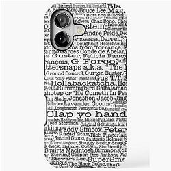 Psych TV show posters, Nicknames Burton Guster iPhone case