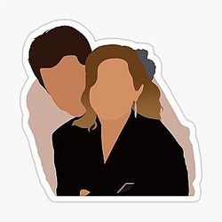 Psych - Shawn and Juliet Sticker