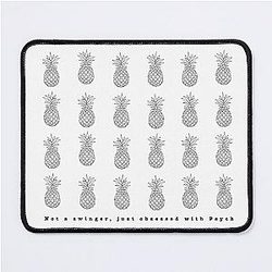 Psych Pineapple T-shirt Mousepad