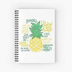 Psych: Quotes Spiral Notebook