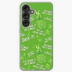 Psych Hawaiian Pineapple Print Samsung Galaxy Soft Case