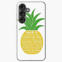 Psych Pineapple Samsung Galaxy Soft Case
