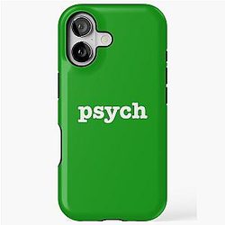Psych Logo iPhone Tough Case