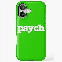Psych Logo iPhone Tough Case