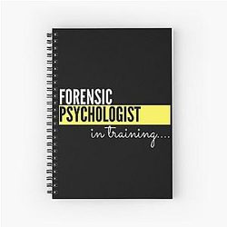 Forensic Psychologist in Training Spiral Notebook