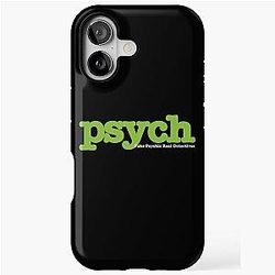 PSYCH Fake Psychic Real Detectives iPhone Tough Case