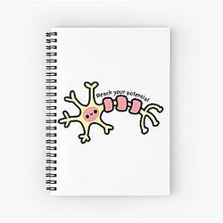 Reach your potential - Psychology Design Spiral Notebook