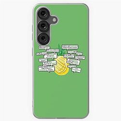 Iconic Quotes ft. a Pineapple Samsung Case