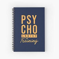 Psychologist in Training Spiral Notebook