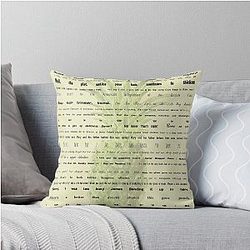 Psych Quotes Throw Pillow