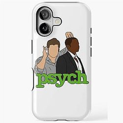 Psych - Shawn and Gus iPhone Tough Case