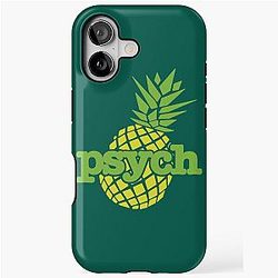Psych Pineapple iPhone Tough Case