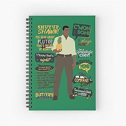 Psych - Gus Quotes Notebook