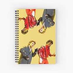 Psych American Tapes Spiral Notebook