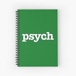 Psych Spiral Notebook