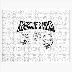 Aphrodite's Child Amazing Greek Psychedelic Rock Design Jigsaw Puzzle