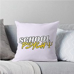 Psychologist Tee for School Psychologists Throw Pillow