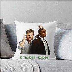 Psych C'mon Son design Throw Pillow