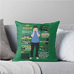 Psych - Shawn Spencer Quotes Pillow
