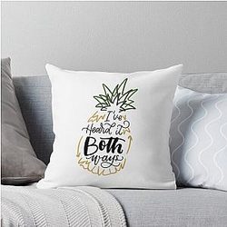 Psych - I've heard it both ways Throw Pillow