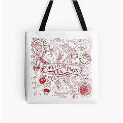 Punkin RePlays PTV Shadowless All Over Print Tote Bag