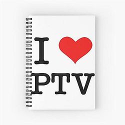 I Heart PTV Notebook