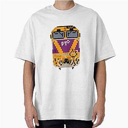 Pixel Art V Line Class PTV Livery Oversized T-Shirt