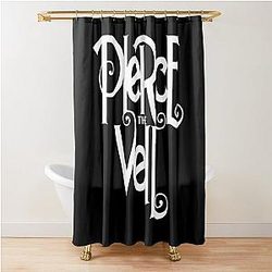 Pierce the Veil Merch PTV Logo Shower Curtain