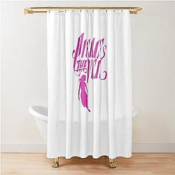 Pink Shower Curtain