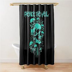 PTV Skull Shower Curtain