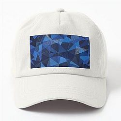 Melbourne Metro Train Seat Pattern PTV Dad Hat