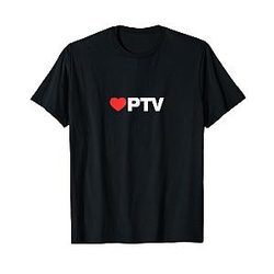LOVE PTV - Loved By People Whose Favorite is PTV T-Shirt