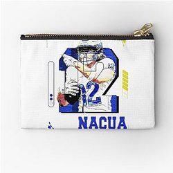 Puka Nacua football Player Design Zipper Pouch