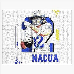 Puka Nacua Football Player Design Jigsaw Puzzle